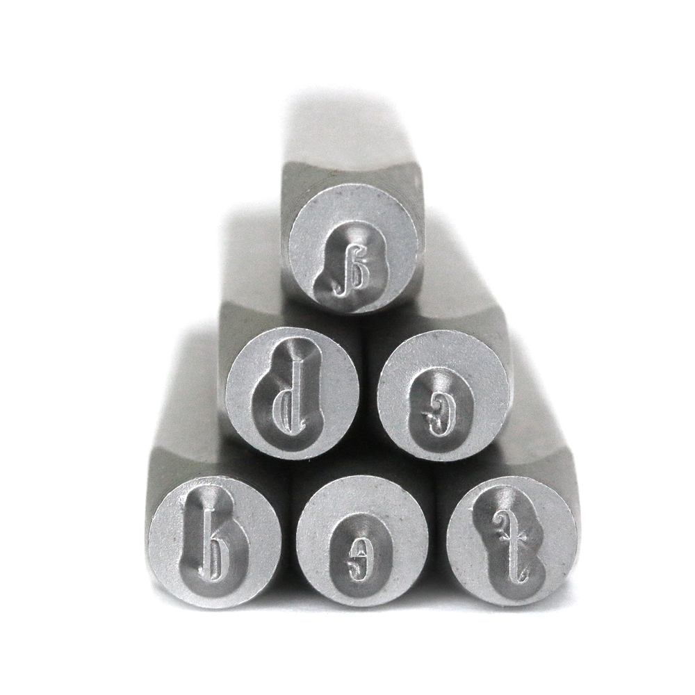Metal Stamping Tools Beaducation Serendipity Lowercase Letter Stamp Set 1/8" (3.2mm)
